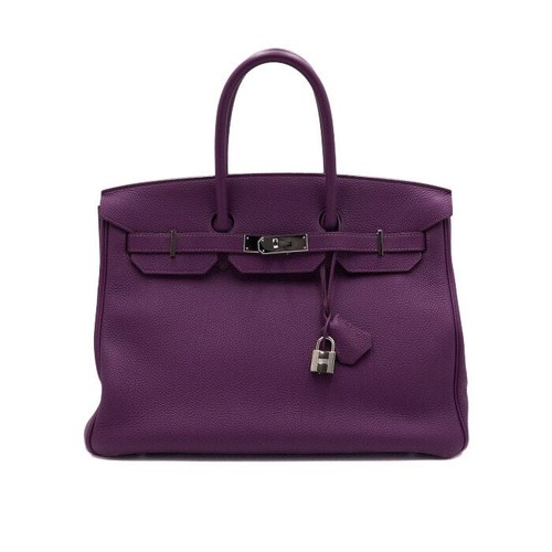 Hermes togo lila birkin - hermes, 35