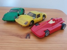 DDR Autorennbahn Prefo Melkus Wartburg 3 Stück no Piko Anker Spielzeug GDR 