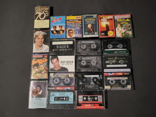 Musikkassetten sammlung - musikkassetten,