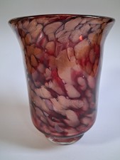 Studio Glas Vase  signiert -