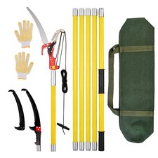 Teleskop Astsäge Baumsäge Gartensäge mit 6/8 Teleskopstange 1-8m einstellbar-