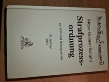 Meyer goßner schmitt stpo - stpo, 61