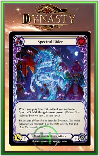 Spectral rider yellow - rider,