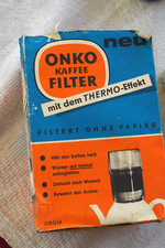 Onko Kaffee Filter mit dem Thermo-Effekt bis zu 6 Tassen vintage