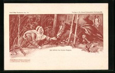 Karl May Postkarte, Ich