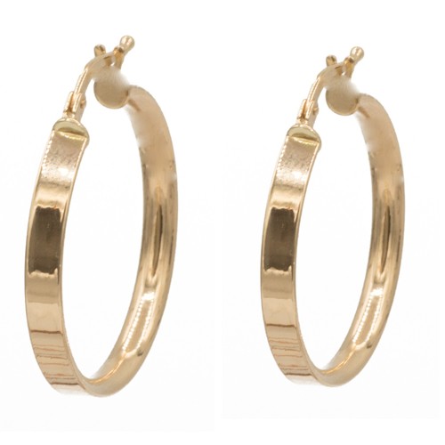 Creolen aus 585 gold karat - creolen,