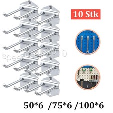 10 Stück Lochwand Haken
