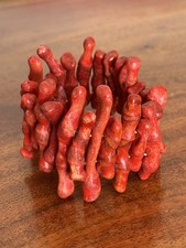 Feinstes antikes Korallen Armband Stretch um 1920!