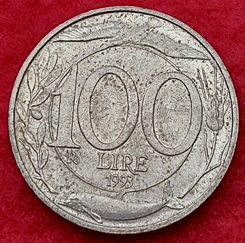 Italien 100 lire - italien, 1993