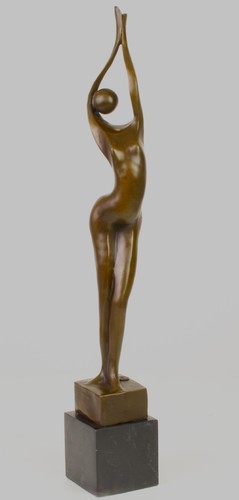 Bronzeskulptur akt nude frau - nude,