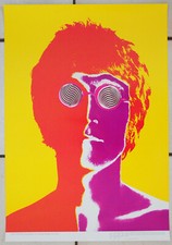 Original 1967 'John Lennon' Richard Avedon Poster, Plakat, Beatles, MINT Zustand