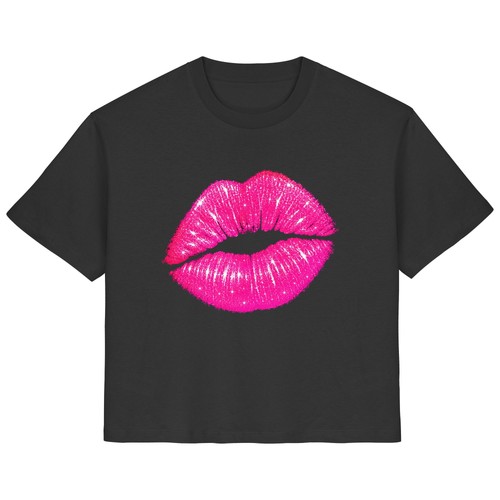 Kussmund shirt retro damen - kussmund,