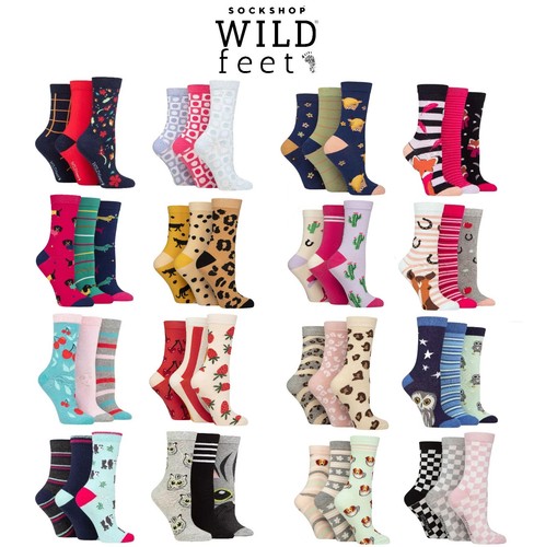 Damen gemusterte socken - damen,