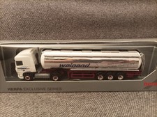 Herpa H0 1:87 in OVP; 900348 DAF 105 XF SC Chrom-Tank-Sattelzug "Weigand"