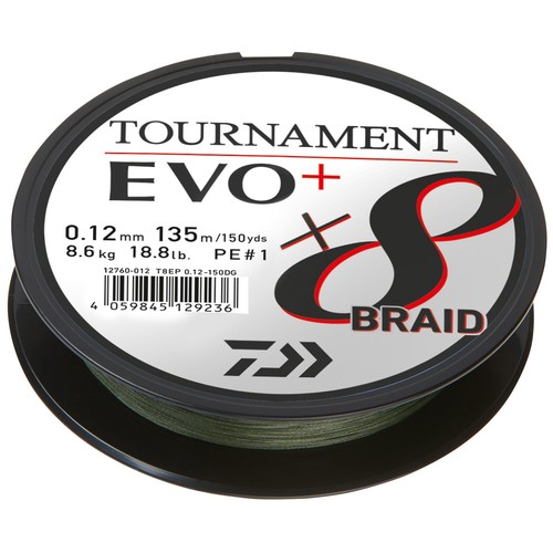 Daiwa tournament braid evo - tournament, evo+