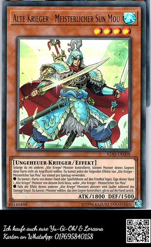 Alte krieger meisterlicher - krieger,