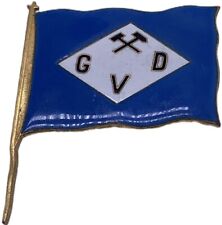 Emblem GVD Fahne Fahrrad Moped PKW Vintage  #22807