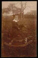Photo postcard - child on a