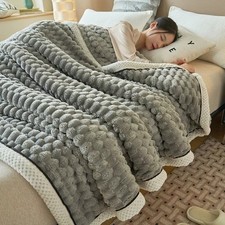 Fleece Flanell Throws Warm Dicke Decken für Betten Decke Kuscheldecken Winter