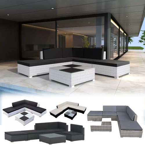 Gartenmöbel poly rattan - poly,