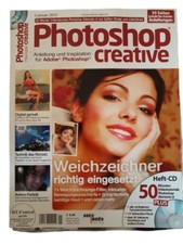 Photoshop creative 1/2010 Zeitschrift mit CD Tutorials Digital Malen Anime