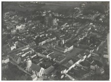 ZZ-1411/ Striegau Strzegom  Schlesien Foto Luftbild 18 x 13 cm ca.1938