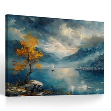 Leinwand Bild Meer Landschaft