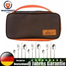 Outdoor Camping Besteck Netztasche Camping Essgeschirr Aufbewahrungstasche DHL