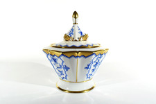 Jacob HERTEL Rehau Art Deco Porzellan Deckeldose ° Bonboniere ° Konfektdose