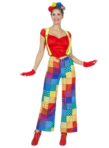 Patchwork clownshose für - patchwork,