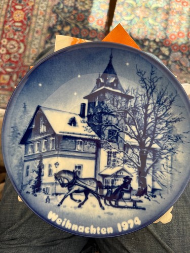 Weihnachtsteller 1974