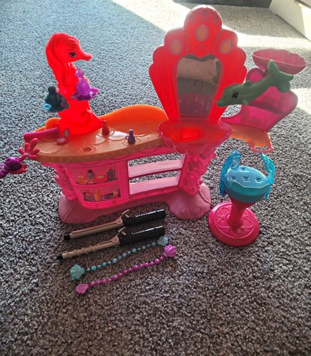 Barbie schminktisch set mit - schminktisch-set,
