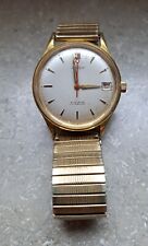 Anker 21 Rubis -  Herren Armbanduhr  - Handaufzug  - Werk läuft Vergoldet 