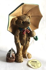 Gilde Bär stehend Rainbow Regenschirm Koffer