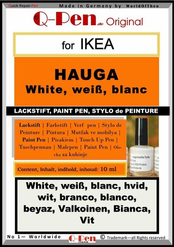 10ml lackstift für ikea - lackstift, besta