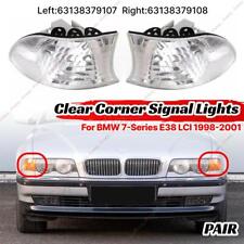 2X Frontblinker Blinker Klar Vorne Set für BMW 7er E38 LCI Facelift 1998-2001
