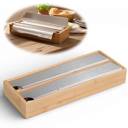 Fach holz folienspender - holz,