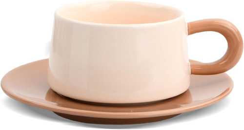 220ml cappuccino tassen set - cappuccino,