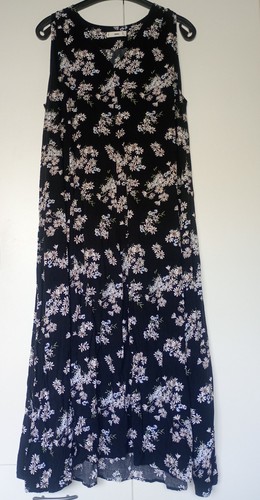 Mango maxikleid schwarz weiß - mango,