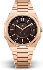 Rival Rose Gold Quarz Stahl IP