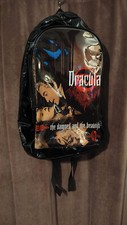 Dracula Rucksack Gothic Horror Christopher Lee Schild Hammer Films rar Helloween