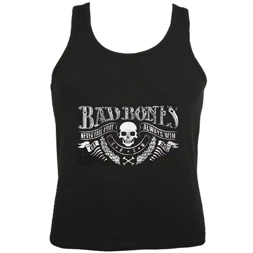 Tank top bad bones - tank, skull