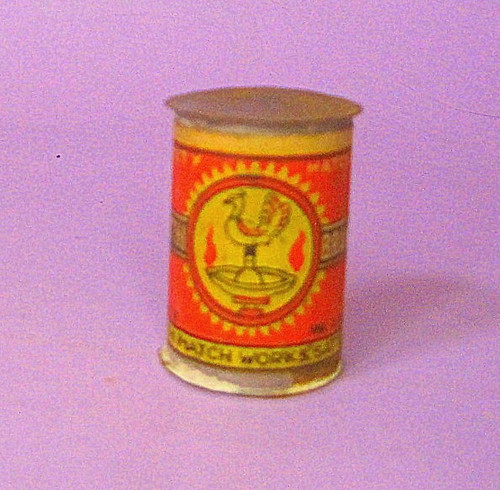 Sehr alte dose - alte, brand