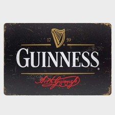 Blechschild Guiness Irish Bier