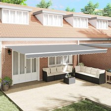 vidaXL Markise Weiß 3 x 2,5 m