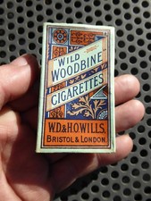 Alte leere Zigarettenschachtel