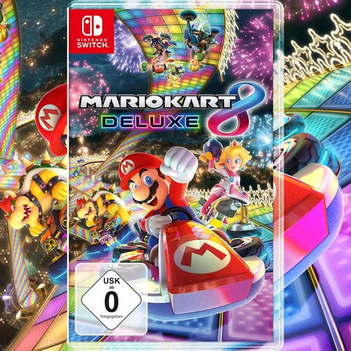 Mario kart deluxe edition - kart,