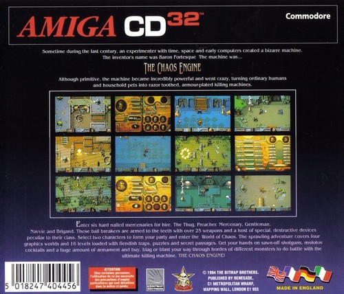 Amiga the chaos - amiga,