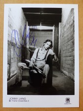 JONNY LANG signed Autogramm