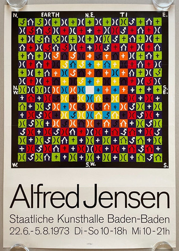 Plakat poster alfred jensen - alfred,
